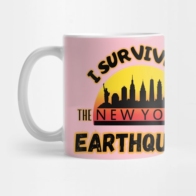 I Survived the New York City Earthquake Ideal Gift, by benzshope